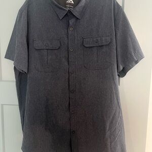 ZeroXposur Travel Series Men’s XXL Stretch Button Down Active Short Sleeve Shirt